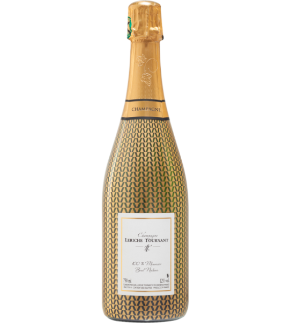 100% Meunier Brut Nature Champagne - 75 cl